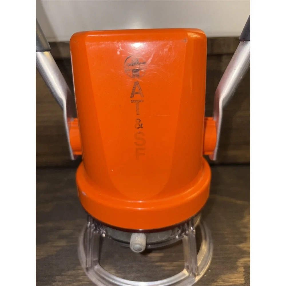 Santa Fe Railroad Lantern Orange Starlite 222 Lantern Great Condition